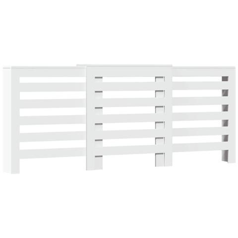 Copertura Termosifone Bianca 205x21,5x83,5 Cm Legno Multistrato - Foto 2