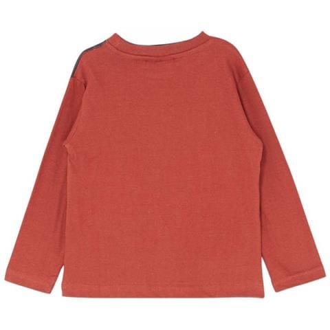 T-shirt hp21-1458a bordeaux-4a Ragazzo - Foto 3