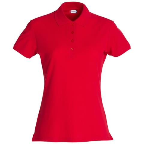 Basic Polo Ladies Rosso S - Foto 1
