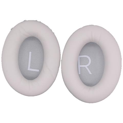 Cuscinetti Auricolari In Pelle Proteica Per Cuffie Bose Quietcomfort 45 White - Foto 2