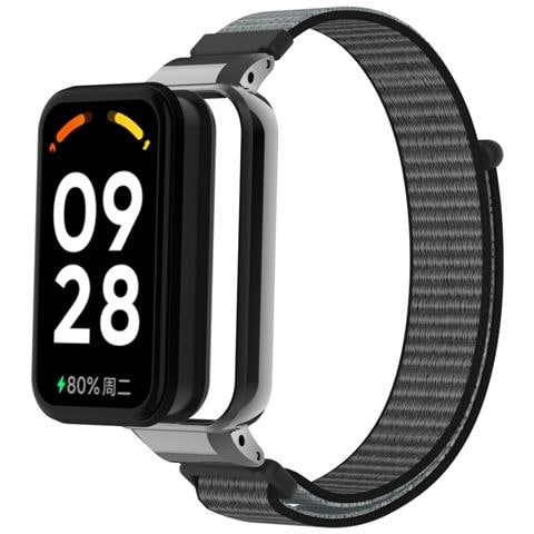 Cinturino In Nylon Per Xiaomi Redmi Band 2/8 Active Grey - Foto 4