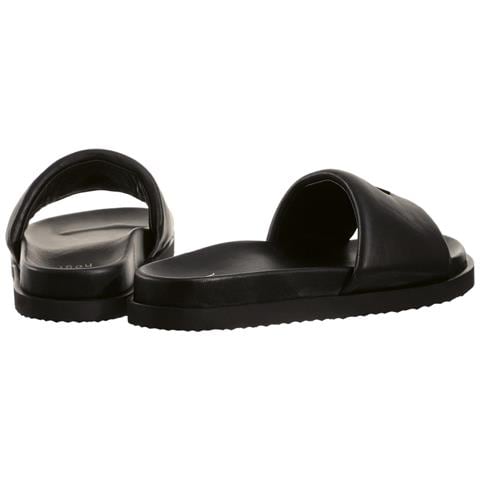 Brenda Slides Ciabatte Pelle Scarpe Donna Nero Eu 36, 7-100800 0100 - Foto 3