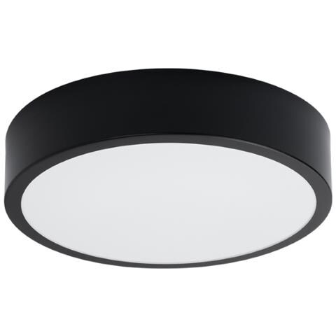 Lampada A Soffitto Onyx 30 Nero Led 3000k Sl. 1242 - Minimalista Lampade Da Soffitto Nero 6x30x30 Cm - Foto 1
