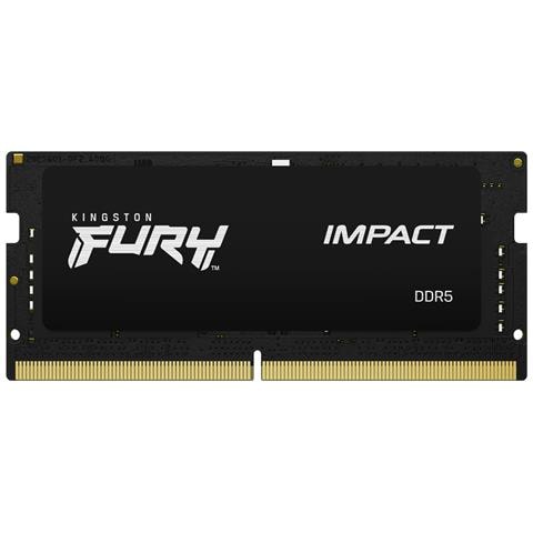 FURY 32 GB 6400 MT /s DDR5 CL38 SODIMM (Kit da 2) Impact XMP - Foto 1