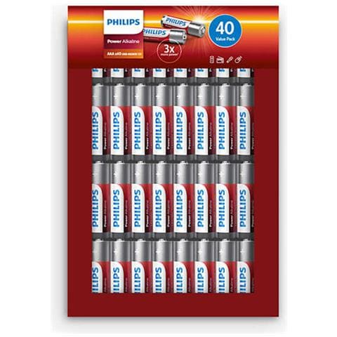 LR03P40FP / 10 batteria per uso domestico Batteria monouso Mini Stilo AAA Alcalino - Foto 1