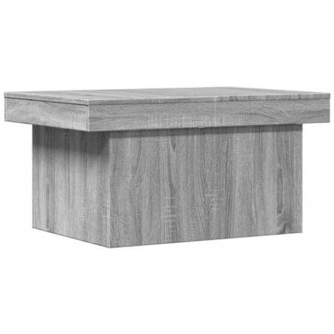 Tavolino Da Salotto Grigio Sonoma 100x55x40cm Legno Multistrato - Foto 2