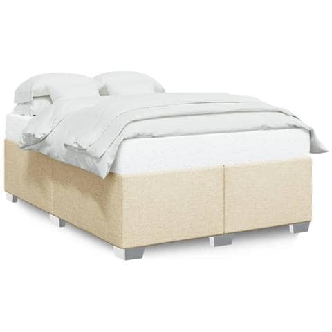 Giroletto Senza Materasso Crema 160x200 Cm In Tessuto - Foto 2