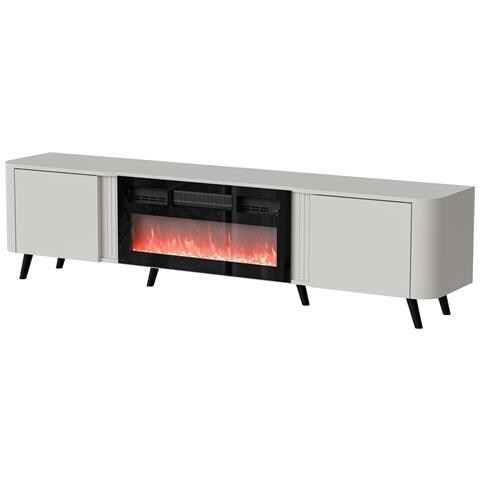 Volare RTV mobile 200 x 39 x 49 cm cashmere + camino - Foto 1