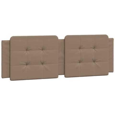 Lusso Casadino -  Cuscino Testiera Zadar Cappuccino 160 Cm In Similpelle - Foto 1