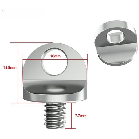 2 Viti Per Tracolla Per Drone Per Dji Rs 3/3 Pro/rsc 2 Gimbal Silver - Foto 3