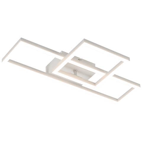 Plafoniera Led Bianca 3000k Per Soggiorno, Corridoio, Cucina, 2 Cornici - Foto 1