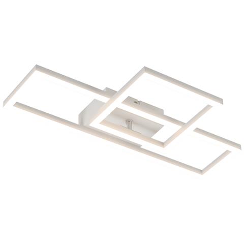 Plafoniera Led Bianca 3000k Per Soggiorno, Corridoio, Cucina, 2 Cornici - Foto 1