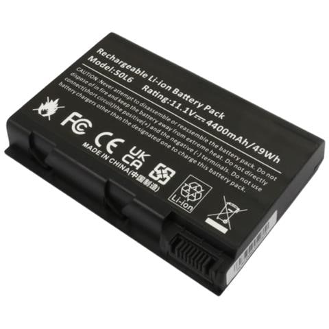 Batteria Per Acer Aspire / Travelmate / Extensa Li-ion 11.1v 4400mah 49wh - Foto 1