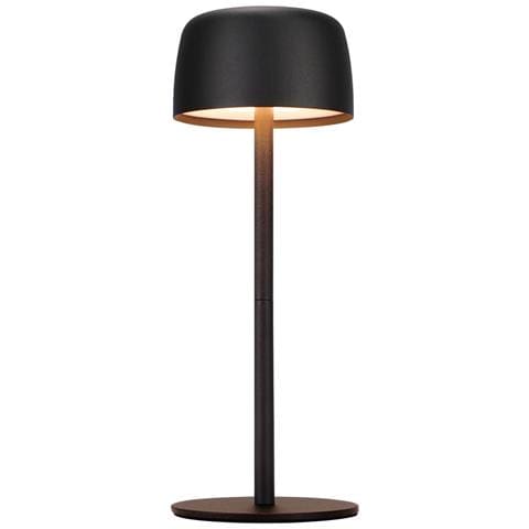 Lampada Da Tavolo A Led Senza Fili, Dimmerabile, Con 3 Temperature, Nera - Foto 1
