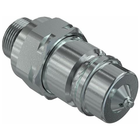 Innesto Rapido Valvola Maschio 1/2"" Din2353 M18 (12l) Confezione Da 5 Pezzi - Foto 1