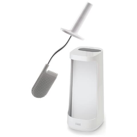 Spazzola Da Bagno Flex Plus Grigio Chiaro Con Organizzatore Design Igienico E Flessibile Testa A Forma Di D Per Pulizia Efficace E Ordine - Foto 1