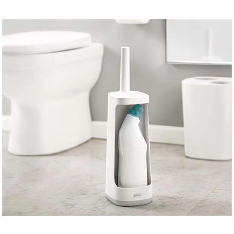 Spazzola Da Bagno Flex Plus Grigio Chiaro Con Organizzatore Design Igienico E Flessibile Testa A Forma Di D Per Pulizia Efficace E Ordine - Foto 2