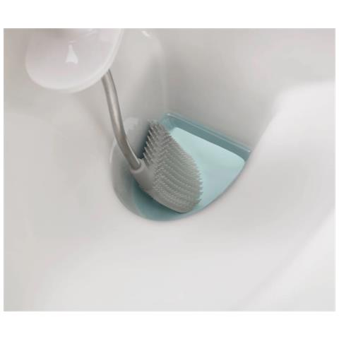 Spazzola Da Bagno Flex Plus Grigio Chiaro Con Organizzatore Design Igienico E Flessibile Testa A Forma Di D Per Pulizia Efficace E Ordine - Foto 4