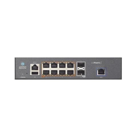 cnMatrix EX1010-P Gestito L2/L3 Gigabit Ethernet (10/100/1000) Supporto Power over Ethernet (PoE) 1U Nero - Foto 1
