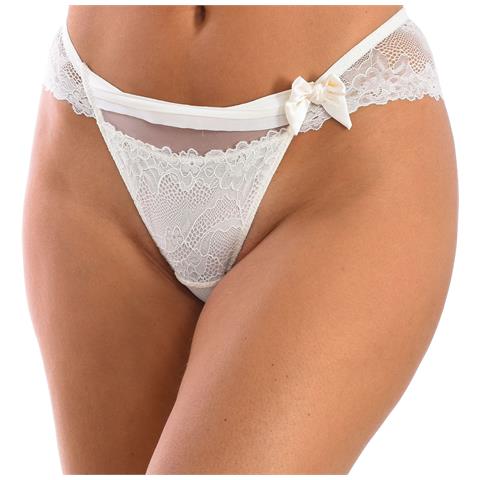 Slip Brasiliano In Pizzo 124180223 Donna - Foto 1