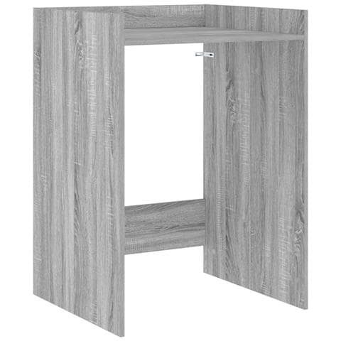 Mobiletto per lavatrice Grigio Sonoma 67,5 x 62 x 97 cm - Foto 1