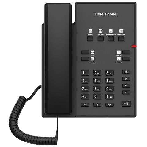 H1-2 telefono IP Nero 2 linee - Foto 1