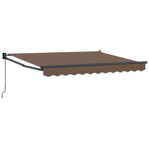 Tenda retrattile Tortora 3 x 2,5 m 100% Poliestere e Alluminio - Foto 1