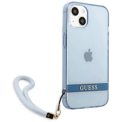 Guess Guhcp13mhtsgsb Iphone 13 6.1 Blu / Blu Custodia Trasparente Stap - Foto 1