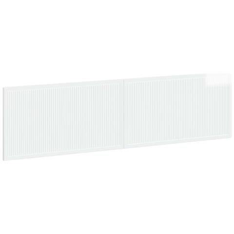 Testiera da Muro EDE Bianco Lucido Legno ingegnerizzato - Foto 1
