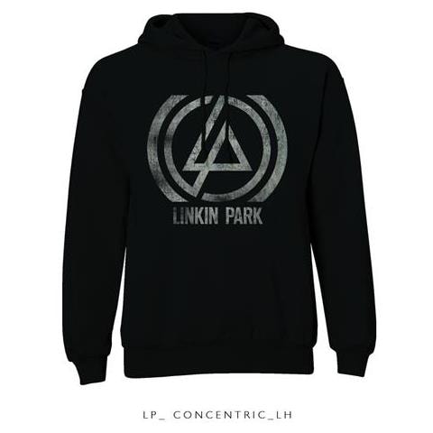 Linkin Park - Concentric (Felpa Con Cappuccio Unisex Tg. L)  - Foto 1