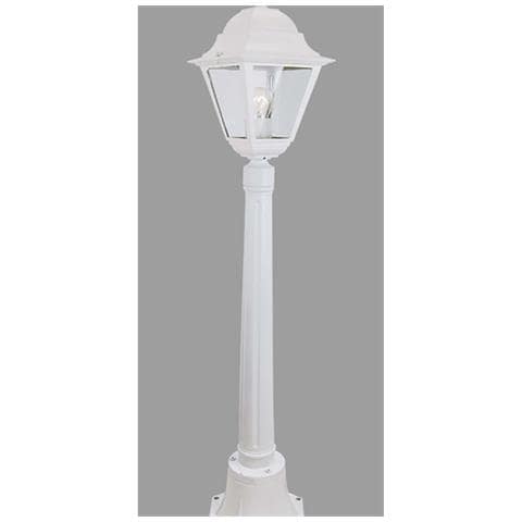 Lampione 'new York'h. cm 110 A 1 Luce Bianco - Foto 2