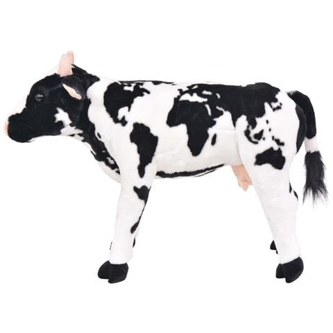 Mucca in Peluche in Piedi Nera e Bianca XXL - Foto 5