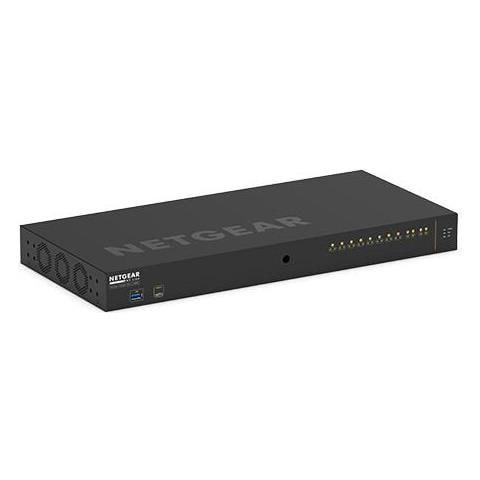 M4250-10G2XF-PoE+ Switch di Rete Gestito L2 / L3 10 Porte Gigabit Ethernet (10/100/1000) Supporto Power over Ethernet (PoE) 1U Colore Nero - Foto 1