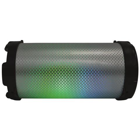 AKBT110 Bazooka Altoparlante Portatile Stereo Potenza 5 W Bluetooth con Luci LED - Foto 2