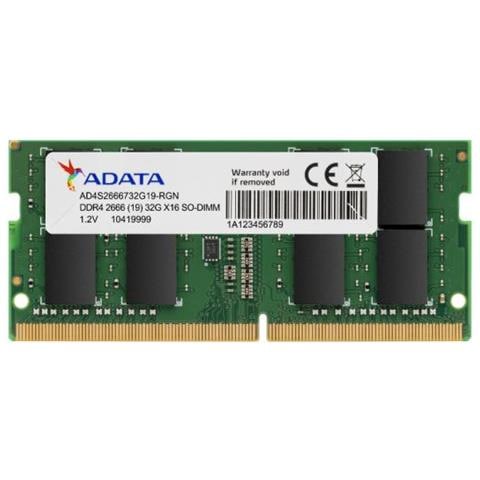 Memoria SoDimm AD4S26668G19-SGN 8 GB (1x8 GB) DDR4 2666 MHz  - Foto 1