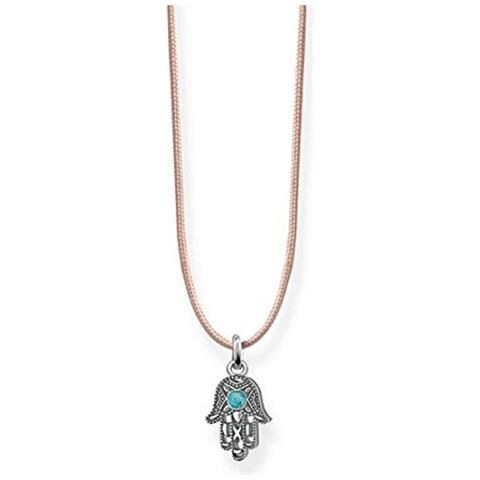 Collana Con Ciondolo Da Sterling Donna Argento 925 - Foto 1