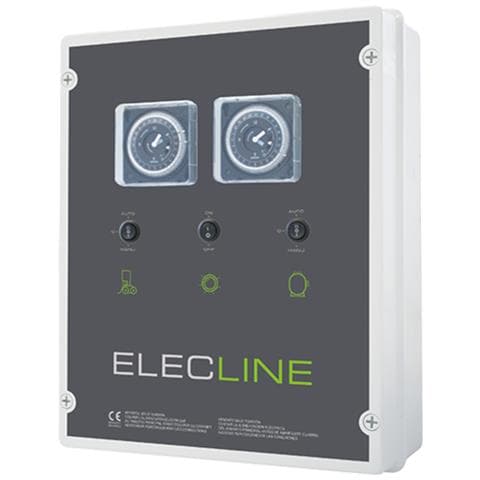 Scatola Elettrica Per Filtrazione + 1 Proiettore 100w + Scopa - Detfb 1 P100d - Foto 2