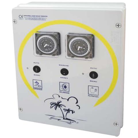 Scatola Elettrica Per Filtrazione + 1 Proiettore 100w + Scopa - Detfb 1 P100d - Foto 1