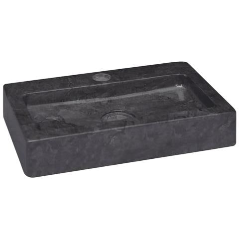 Lavello a Parete Nero 38x24x6,5 cm in Marmo - Foto 1
