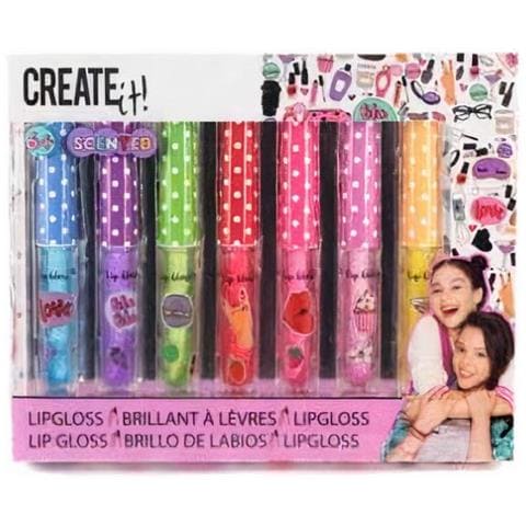Set Lucidalabbra Glitter E Profumo Junior 7 Pezzi - Foto 1