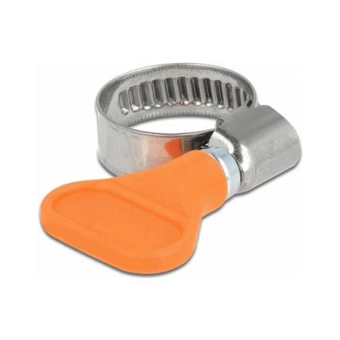 19512 Fascetta Per Manichetta Arancione Butterfly Clamp - Foto 1