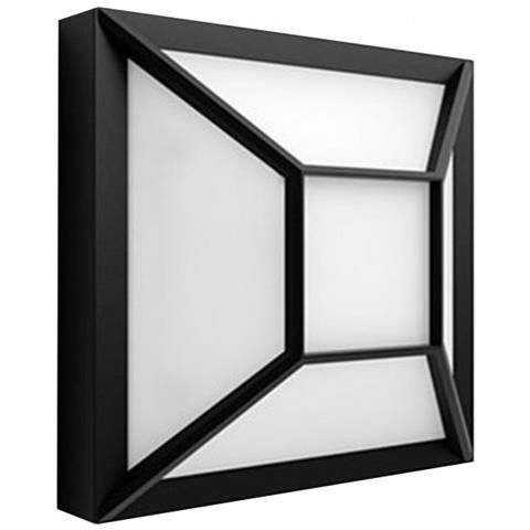 Applique Led 12w Philips Drosera Bianco Caldo 2800k - 3200k 190x74x190 Mm Alluminio, Pc - Foto 1