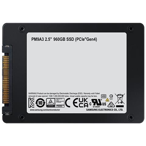 PM9A3 960 GB 2.5" PCI Express 4.0 NVMe V-NAND TLC - Foto 5