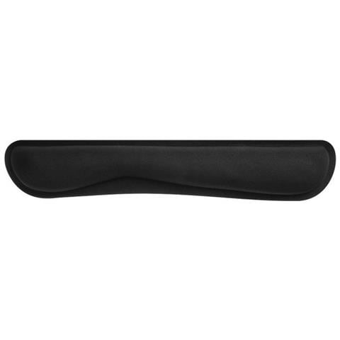 Poggia Polsi Morbido Ergonomico Da Tastiera Per Pc Mac 460x85x25 Mm Black - Foto 2