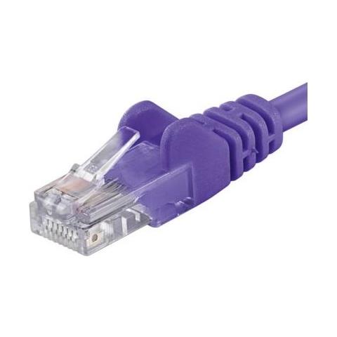 Patch 6 Utp 1m Vl Cavo Di Rete Viola Cat6 U /utp (utp) - Foto 1