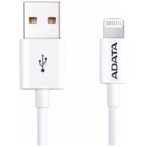 Amfipl-1m-cwh Cavo Lightning Bianco (lightning & Sync Cable White - For Ipod Iphone Ipad - Amfipl-1m-cwh 1 M Light - Foto 2