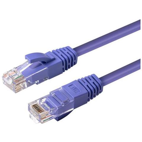 Mc-utp6a0025p Cavo Di Rete Porpora 0,25 M Cat6a U /utp (utp) - Foto 1