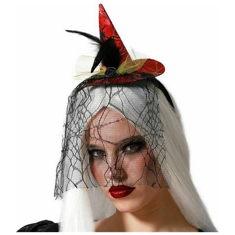 Diadema Strega Rosso - Foto 1