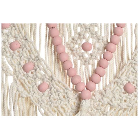 Decorazione Da Parete Dkd Home Decor 70 X 3 X 85 Cm Azzurro Rosa Crema (2 Unità) - Foto 3