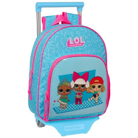 Trolley Per La Scuola Divas Azzurro 28 X 34 X 10 Cm - Foto 1